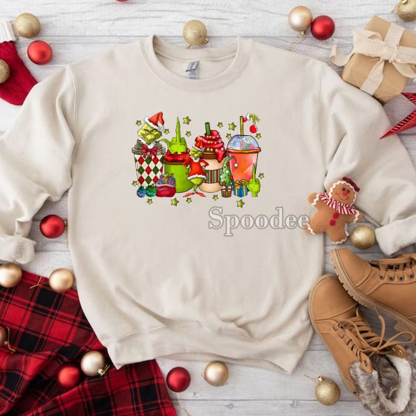 Merry Christmas Grinch Coffee Sweashirt