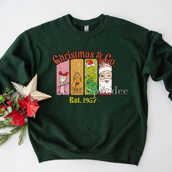 Christmas & Co Grinch Sweashirt