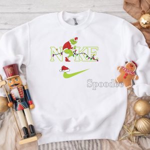 Nike Grinch Santa Christmas Sweatshirt