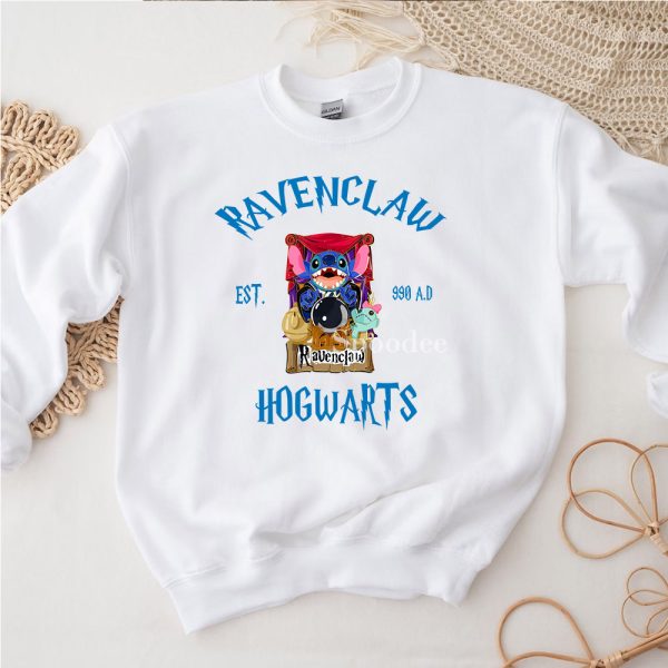 Stitch Wizard Hogwarts House Sweatshirt