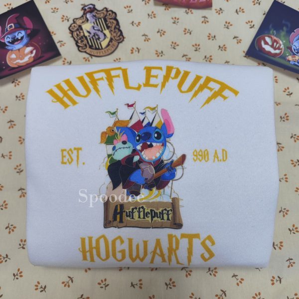 Stitch Wizard Hogwarts House Sweatshirt