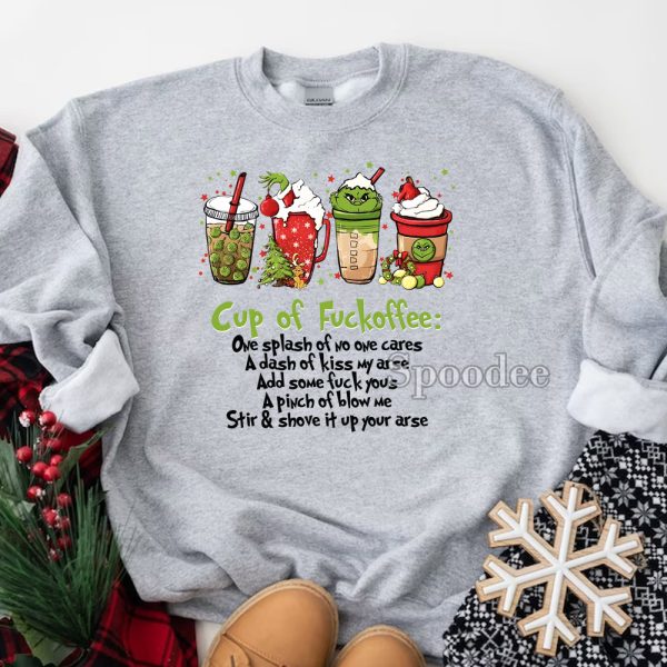 Cup Of Fuckoffee Xmas Sweatshirt