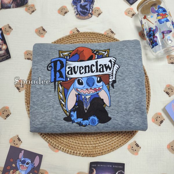 Stitch x Hogwarts House Sweatshirt