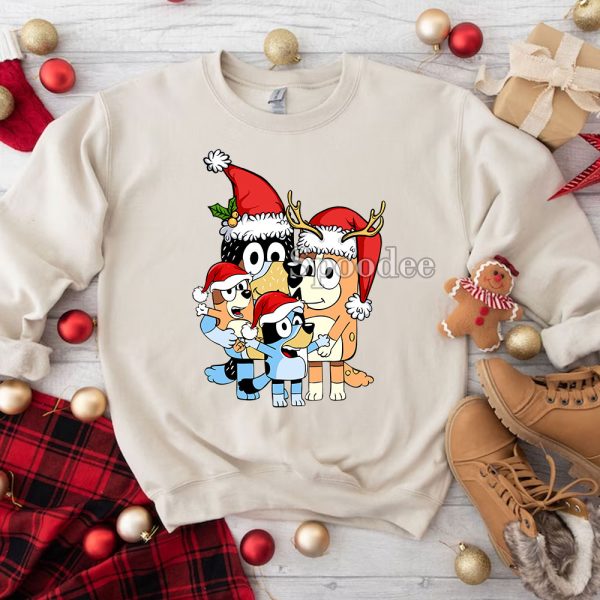 Christmas Bluey Sweatshirt