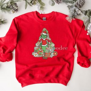 Grinch Christmas Matching Family Sweatshirt