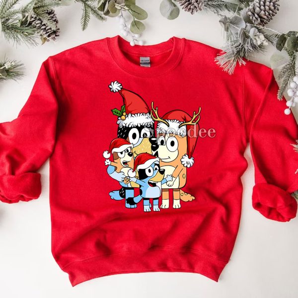 Christmas Bluey Sweatshirt