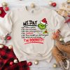 Hate Double Grinch Christmas Family Shirt