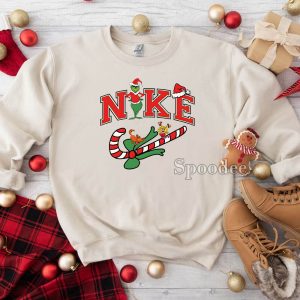 Nike Grinch Candy Christmas Sweatshirt