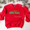 Grinch Merry Christmas Sweashirt