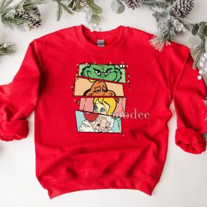 Grinch Merry Christmas Sweashirt