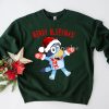 Bluey Family Christmas Sweashirt