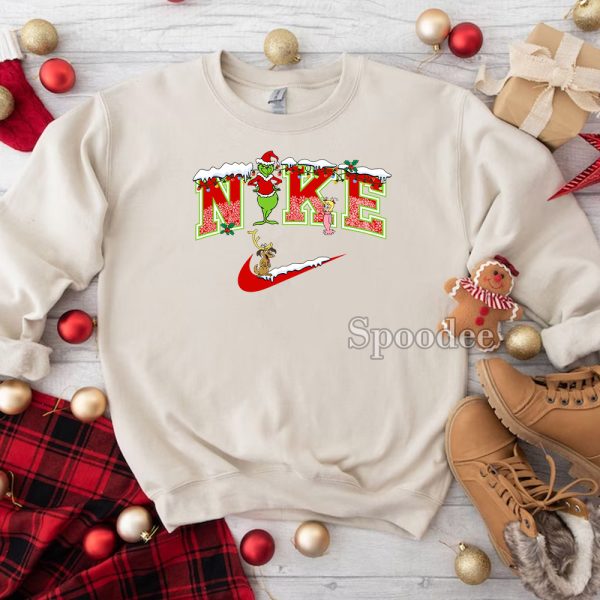 Nike Grinch Christmas Sweatshirt