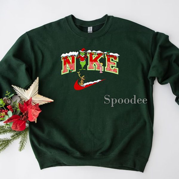 Nike Grinch Christmas Sweatshirt