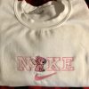 Hello Kitty Nike Logo Embroidered Sweatshirt