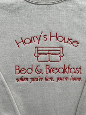 Bed & Breakfast Harry's House Embroidered Sweatshirt