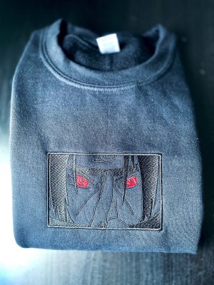 Blackout Uchiha Itachi Embroidered Sweatshirt