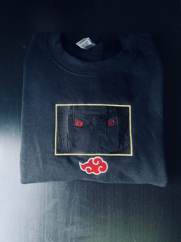 Cloud Akatsuki Uchiha Itachi Embroidered Sweatshirt