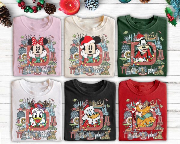 Disney Mickey And Friends Christmas Shirt