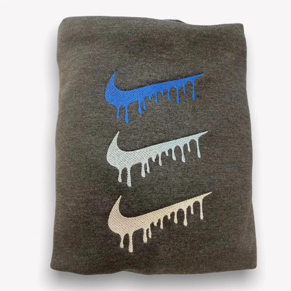 Drip Tripble Nike Embroidered Sweatshirt