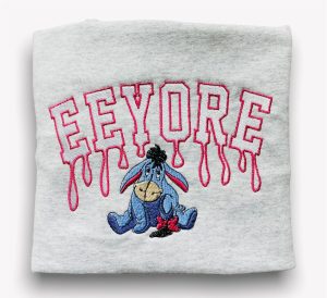 Eeyore Disney Embroidered Sweatshirt