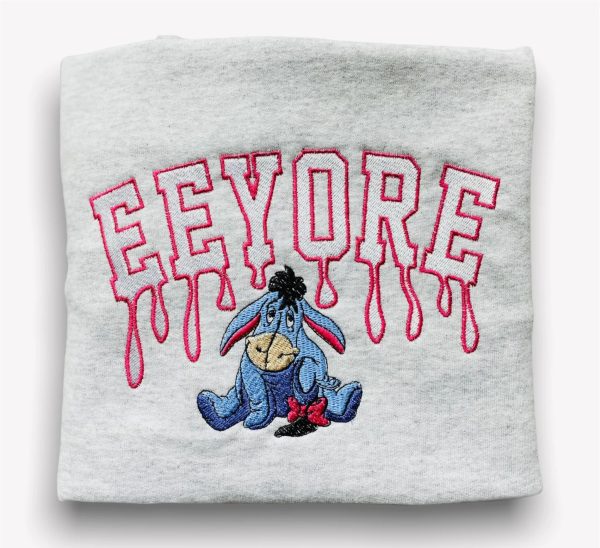 Eeyore Disney Embroidered Sweatshirt