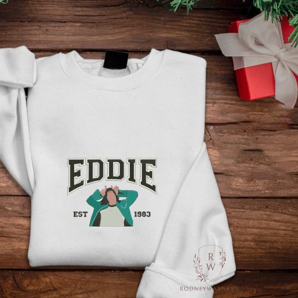 EST 1983 Eddie Munson Embroidered Sweatshirt