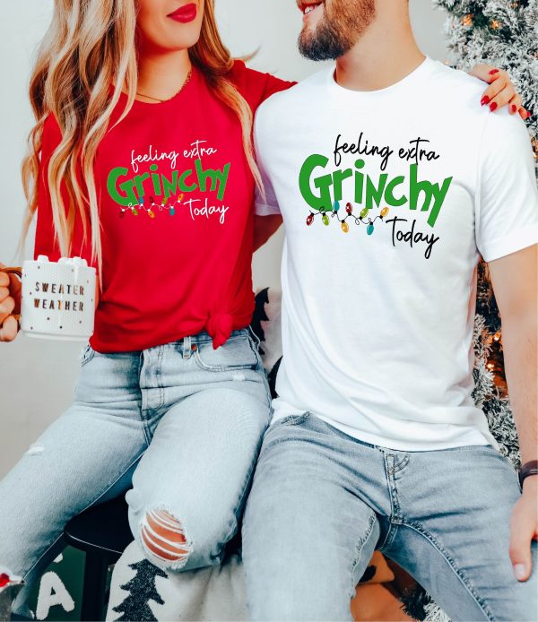 Feeling Extra Grinchy Today Christmas Shirt