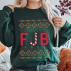 Le’th Go Brandon Tyson FJB Chant Meme Ugly Christmas Sweater