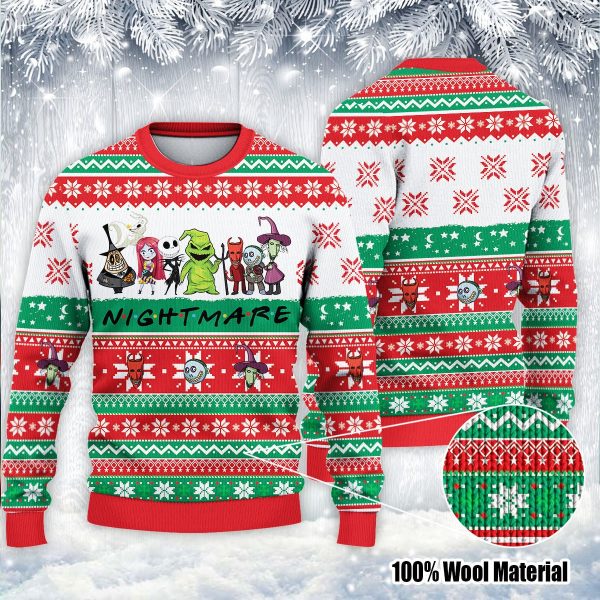 Friends Nightmare Halloween Christmas Ugly Sweater