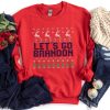 Let’s Go Brandon Biden 2021 Christmas Ugly Sweatshirt