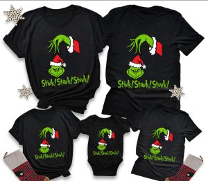 Grinch Squad Matching Christmas Shirt