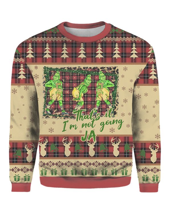 Grinch Ugly Christmas Sweater