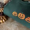 Halloween Sugar Cookie Embroidered Sweatshirt