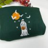 Doll Halloween Embroidered Sweatshirt