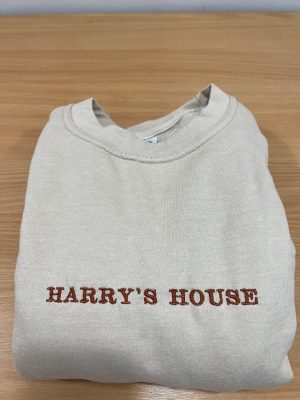 Harry's House Embroidered Sweatshirt For Women