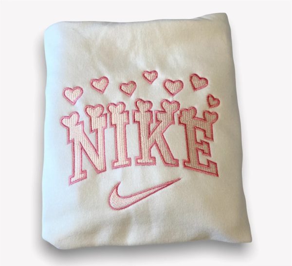 Hearts Nike Embroidered Sweatshirt