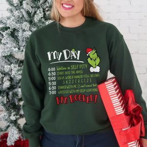 I'm Booked Grinch Crewneck Sweatshirt