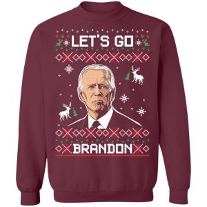 Let's Go Brandon Christmas Party Ugly Sweater 2021