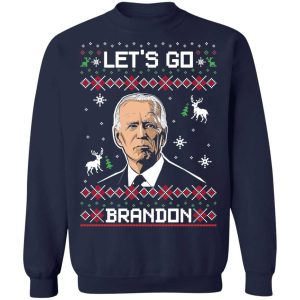 Let's Go Brandon Christmas Party Ugly Sweater 2021