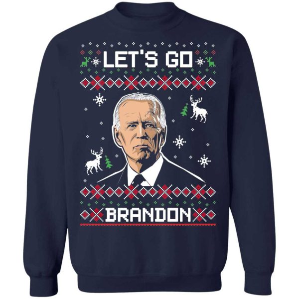 Let’s Go Brandon Christmas Party Ugly Sweater 2021