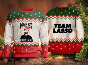 Merry Christmas Team Lasso Ugly Christmas Sweater