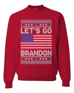 Let's Go Brandon Ugly Christmas Sweater