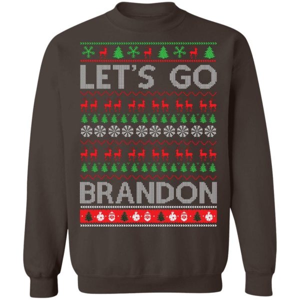 Let’s Go Brandon Ugly Sweater Crewneck Pullover