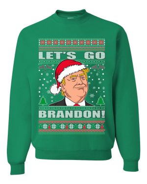 Let's Go Brandon 2021 Funny Ugly Christmas Sweater Unisex