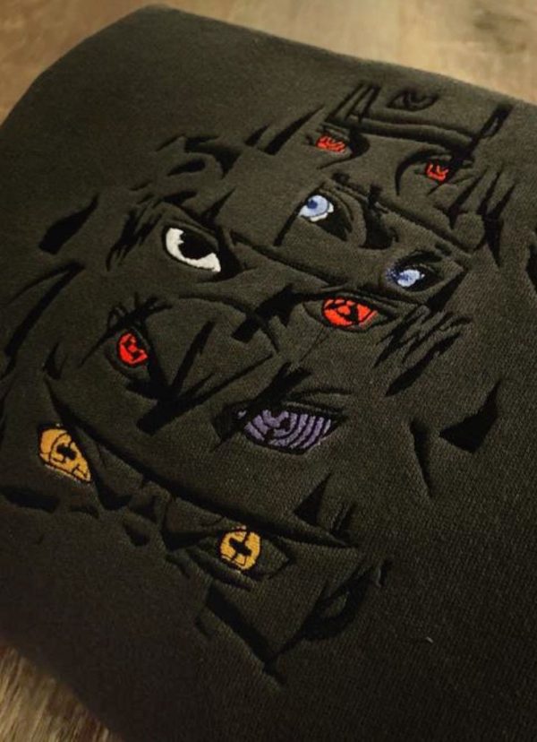 Naruto Uchiha Itachi Embroidered Sweatshirt