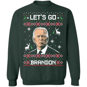 Let's Go Brandon Christmas Party Ugly Sweater 2021