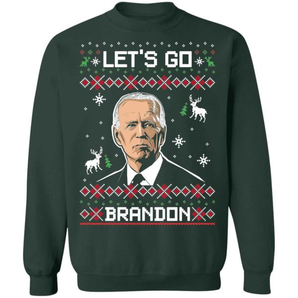 Let’s Go Brandon Christmas Party Ugly Sweater 2021