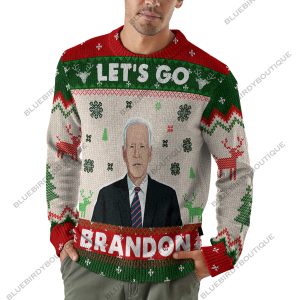 Let’s Go Brandon FJB Unisex Ugly Christmas Sweater