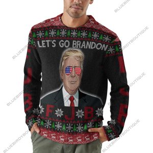 Funny FJB Let's Go Brandon Ugly Sweater 2021