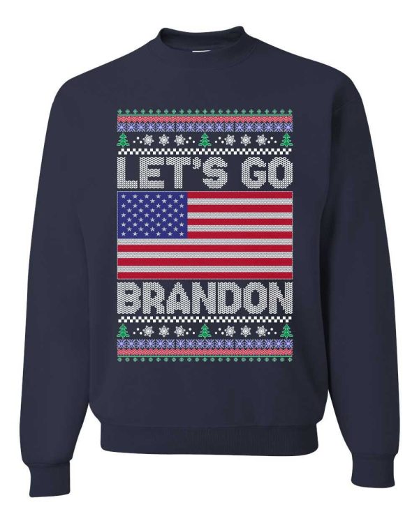 Let’s Go Brandon Ugly Christmas Sweater